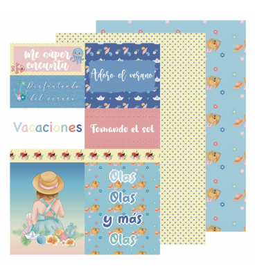 Kit Tropical, Colección digital 31 páginas