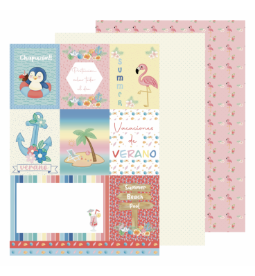 Kit Tropical, Colección digital 31 páginas