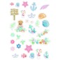 Die Cuts Digital Tropical