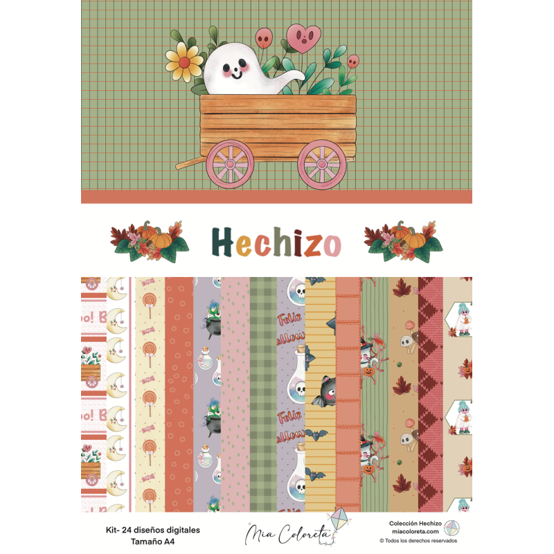 Hechizo Kit, 24 pages Digital Collection