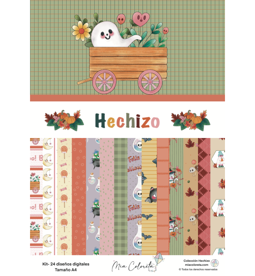 Kit Hechizo, Colección digital 24 páginas