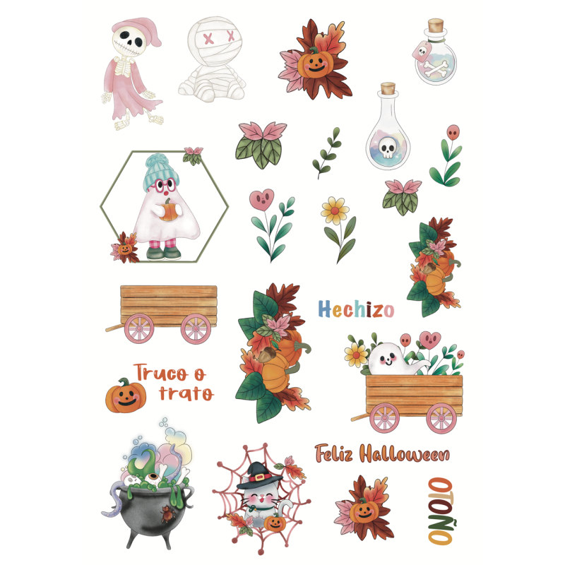 Die Cuts Digital Hechizo