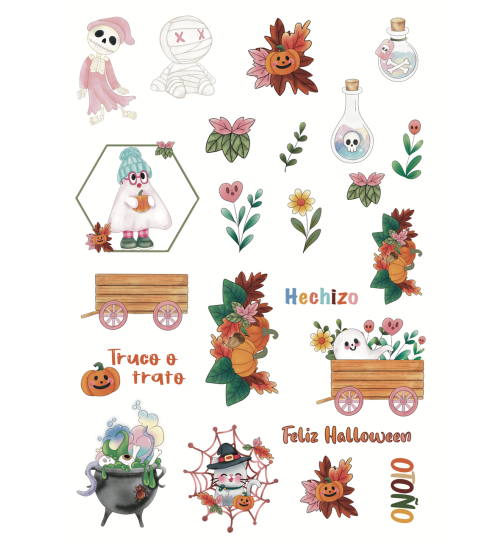 Die Cuts Digital Hechizo