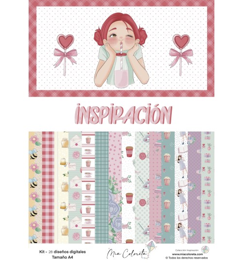 Inspiration Kit, 28 pages Digital Collection