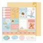 Mi Bebé Paper Kit, 12 papers double-sided printed