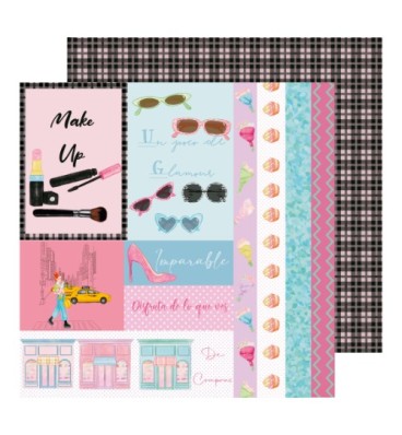 Estilo Paper Kit, 13 papers double-sided printed