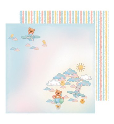 Mi Bebé Paper Kit, 12 papers double-sided printed