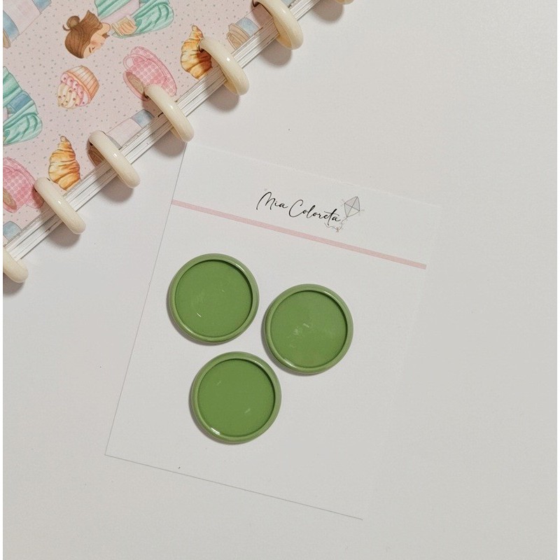 Planner Discs Set 32mm Green