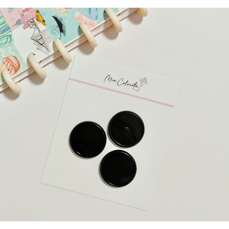 Planner Discs Set 32mm Black