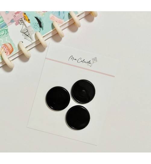 Planner Discs Set 32mm Black