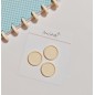 Planner Discs Set 32mm Beige