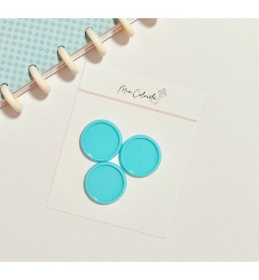 Planner Discs Set 32mm Blue