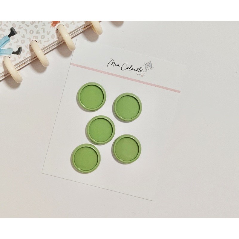 Planner Discs Set 24mm Green