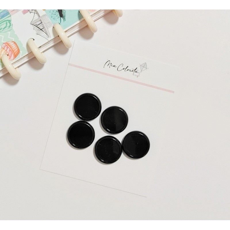 Planner Discs Set 24mm Black