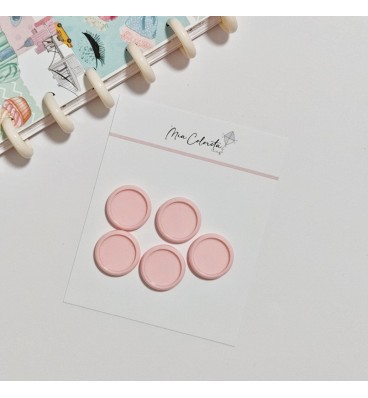 Planner Discs Set 24mm Pink