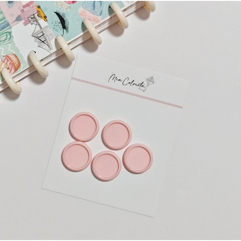 Planner Discs Set 24mm Pink