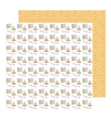 Mi Bebé Paper Kit, 12 papers double-sided printed